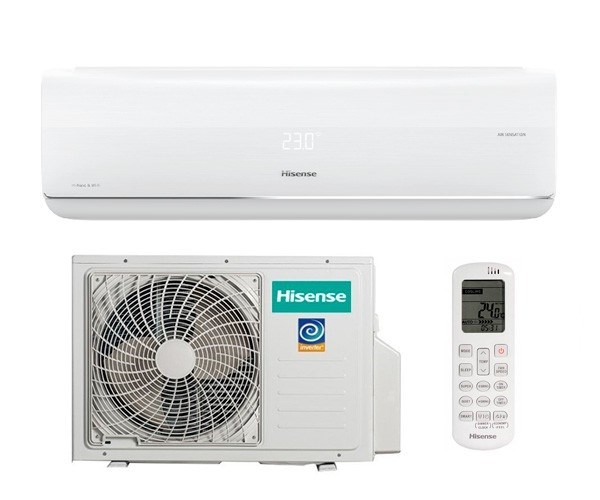 КОНДИЦИОНЕР (СПЛИТ-СИСТЕМА) Hisense AS-13UW4RXVQF00 Серия Air Sensation Superior DC Inverter 3916 - фото 16232