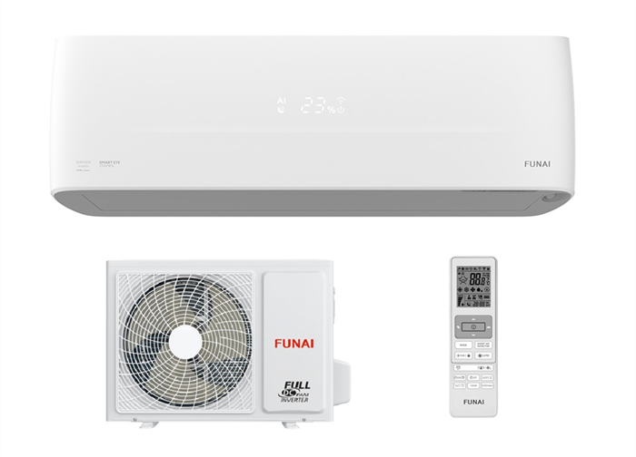 КОНДИЦИОНЕР (СПЛИТ-СИСТЕМА) Funai RAC-I-EU35HP.D01 Серия Emperor UP Smart Eye FULL DC Inverter 3958 - фото 16481