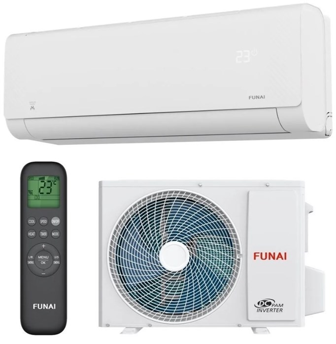КОНДИЦИОНЕР (СПЛИТ-СИСТЕМА) Funai RAC-I-SG35HP.D04 Серия SHOGUN Inverter 2025 3981 - фото 16623